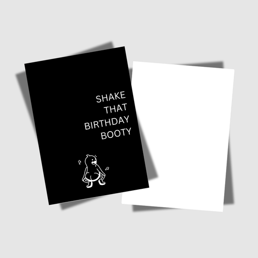 SHAKE THAT BIRTHDAY BOOTY